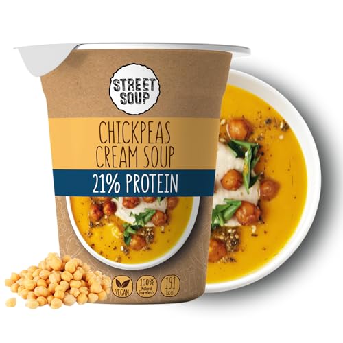Street Soup Probierset (8 Sorten) | Vegane Protein Instant Suppe aus 100% natürlichen Zutaten | Low Carb, ohne Geschmacksverstärker | Für alle, die echten Geschmack lieben | 8 x 50g – Bild 3