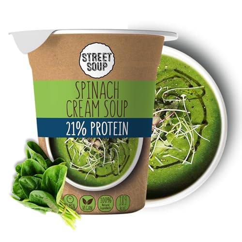 Street Soup Probierset (8 Sorten) | Vegane Protein Instant Suppe aus 100% natürlichen Zutaten | Low Carb, ohne Geschmacksverstärker | Für alle, die echten Geschmack lieben | 8 x 50g – Bild 4