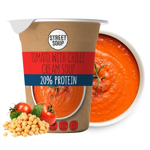 Street Soup Probierset (8 Sorten) | Vegane Protein Instant Suppe aus 100% natürlichen Zutaten | Low Carb, ohne Geschmacksverstärker | Für alle, die echten Geschmack lieben | 8 x 50g – Bild 5